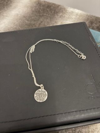 Collar Plata Ley 925 dream BIG