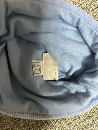 Cappellino neonato blu