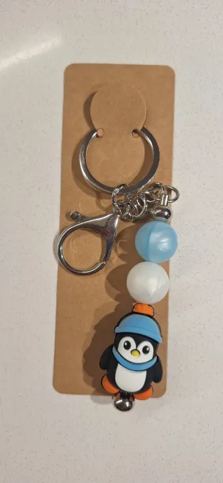 Portachiavi pinguino