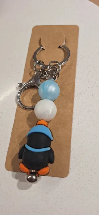 Portachiavi pinguino