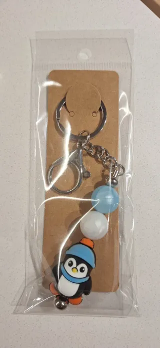 Portachiavi pinguino