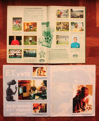 2 ALBUMES CROMOS 60€