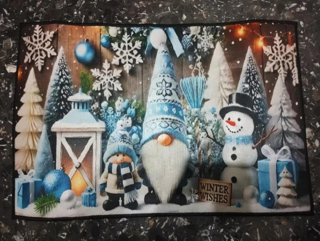 Alfombra Navidad Diseño Invierno