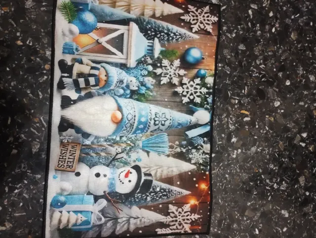 Alfombra Navidad Diseño Invierno