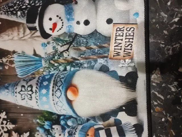 Alfombra Navidad Diseño Invierno