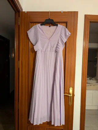 Vestido largo premamá Shein boda/fiesta