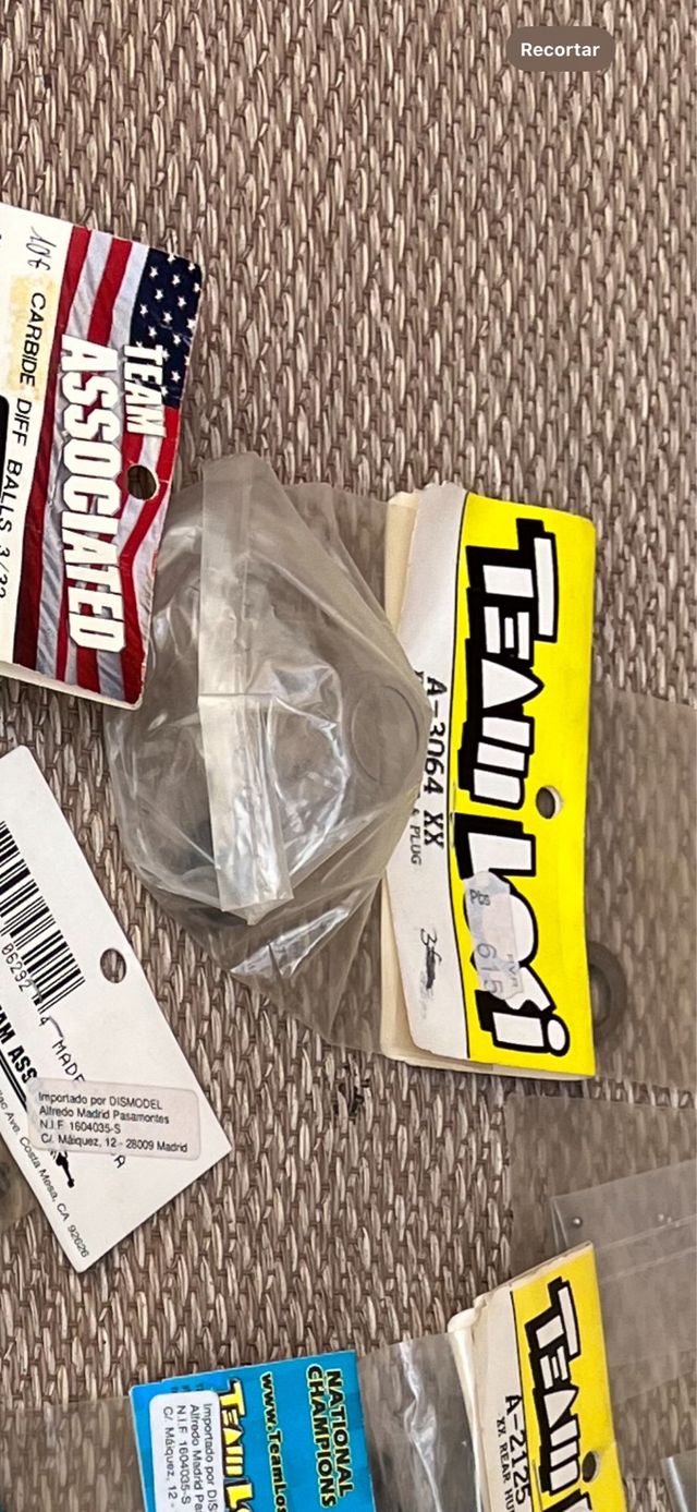 Lote Repuestos Team Associated