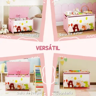 Caja Baúl Juguetes Infantil