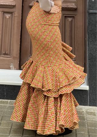 Falda de flamenca talla 4042