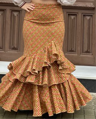 Falda de flamenca talla 4042