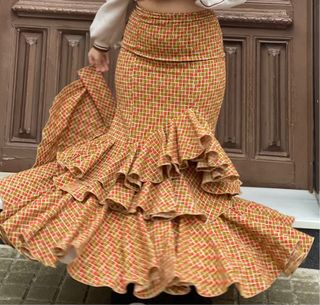 Falda de flamenca talla 4042