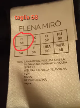 Giacca Elena Mirò con cappuccio tg.58