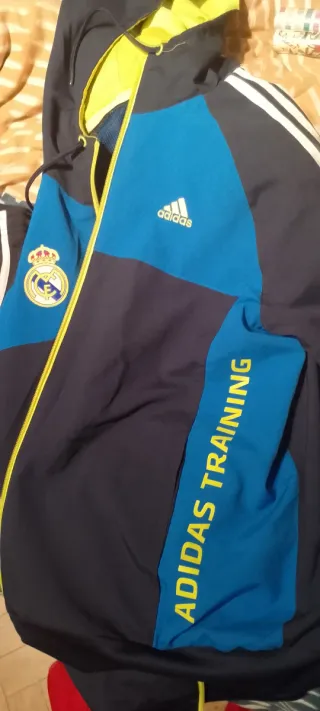 Chándal Adidas Real Madrid Azul y Negro