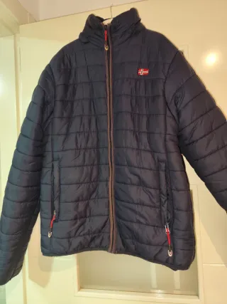 Chaqueta Geografical Norway azul niño