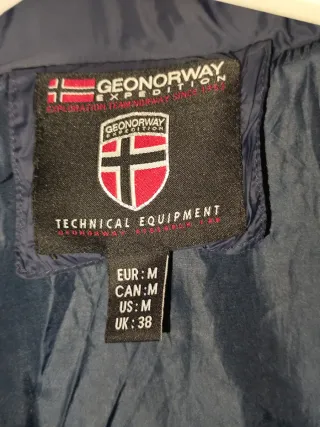 Chaqueta Geografical Norway azul niño