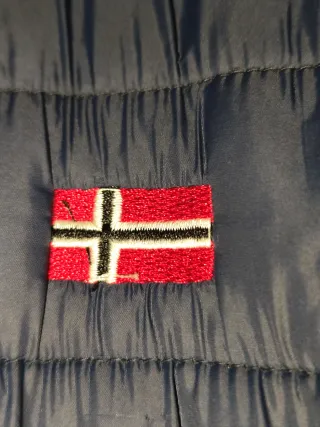 Chaqueta Geografical Norway azul niño