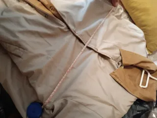 Chaqueta Reversible Beige/Marrón Talla XL