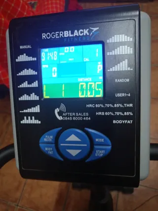 Bicicleta Cicloestática Roger Black