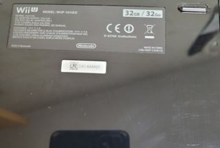 Consola Nintendo Wii U Negra