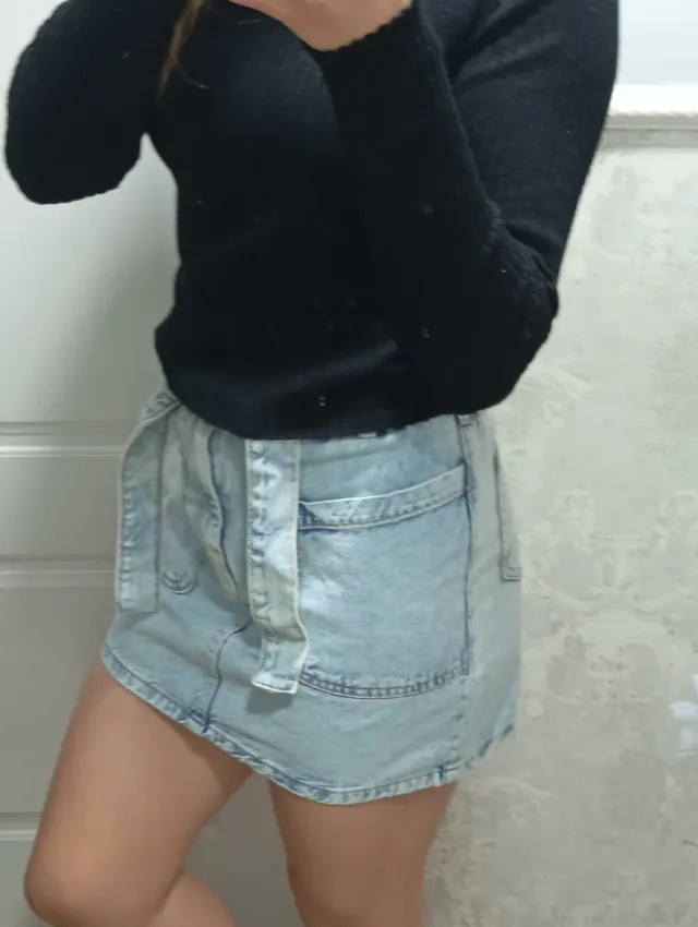 Falda vaquera corta Primark