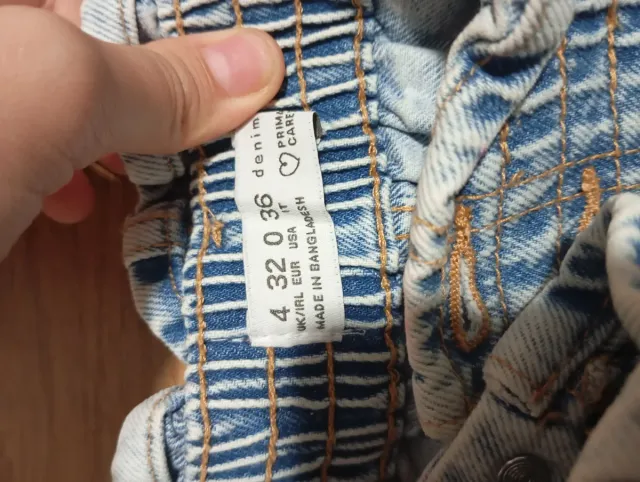 Falda vaquera corta Primark