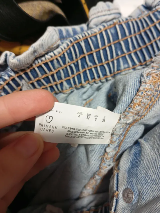 Falda vaquera corta Primark