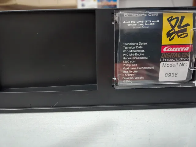 Carrera Digital 124 Audi R8 LMS GT3 Bruce Lee Edic
