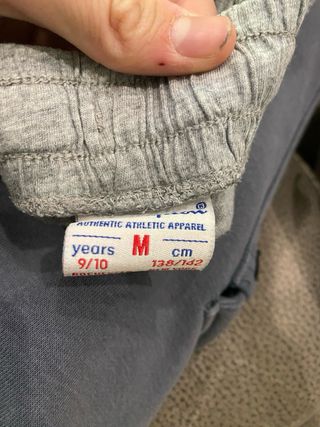 Pantalón Corto Champion Gris y Azul