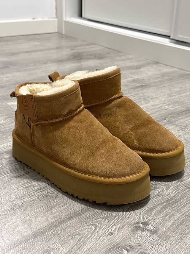 Botas UGG Marrones Plataforma
