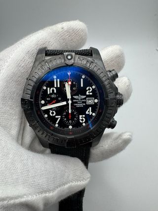 Breitling Super Avenger Cronógrafo Negro