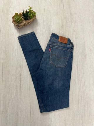 Jeans Levi's Donna Super Skinny Blu