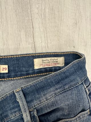Jeans Levi's Donna Super Skinny Blu
