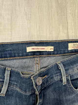 Jeans Levi's Donna Super Skinny Blu