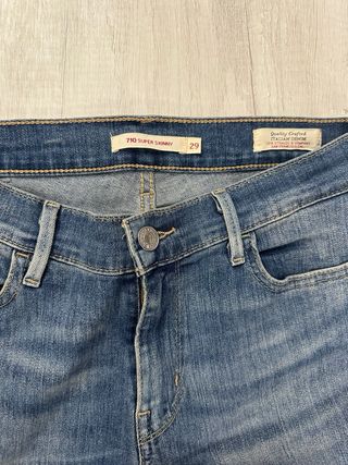 Jeans Levi's Donna Super Skinny Blu