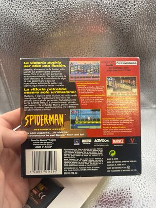 Spiderman Mysterio's Menace GBA (PAL España)
