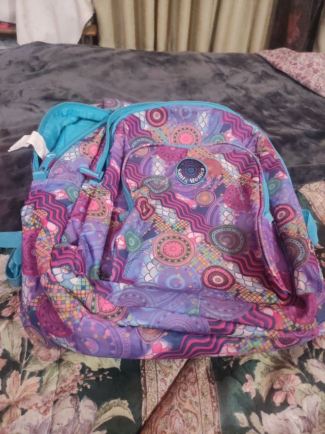 Mochila colegio santa Mónica