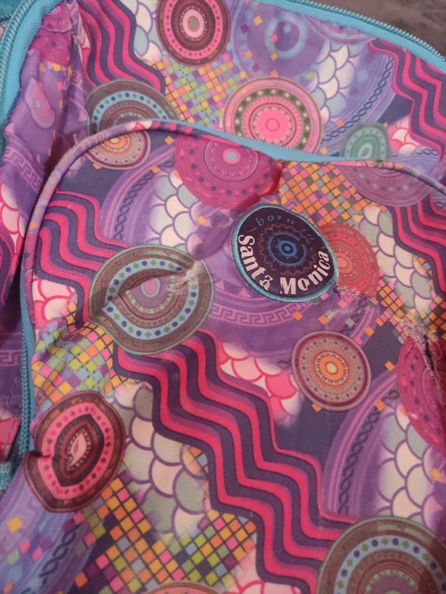 Mochila colegio santa Mónica