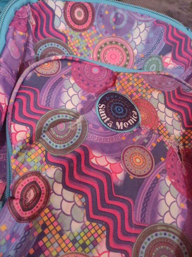 Mochila colegio santa Mónica