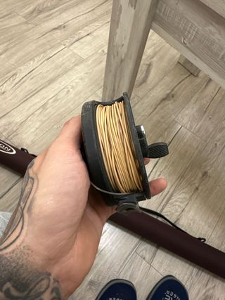 equipo de pesca a mosca visión