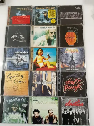 15 CDs Punk Rock Metal ELIGE