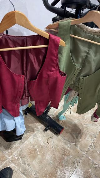 Traje Fallera Huertana Oro y Rosa