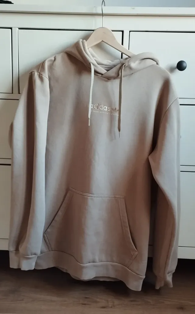 Sudadera Adidas Beige