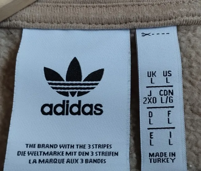 Sudadera Adidas Beige