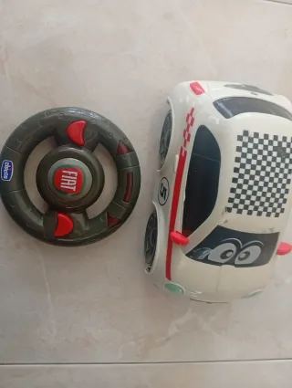 Coche Teledirigido Fiat 500 con Volante