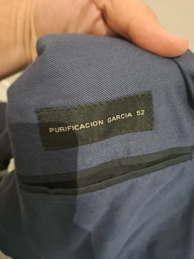 Americana Purificación García Talla 52 Azul