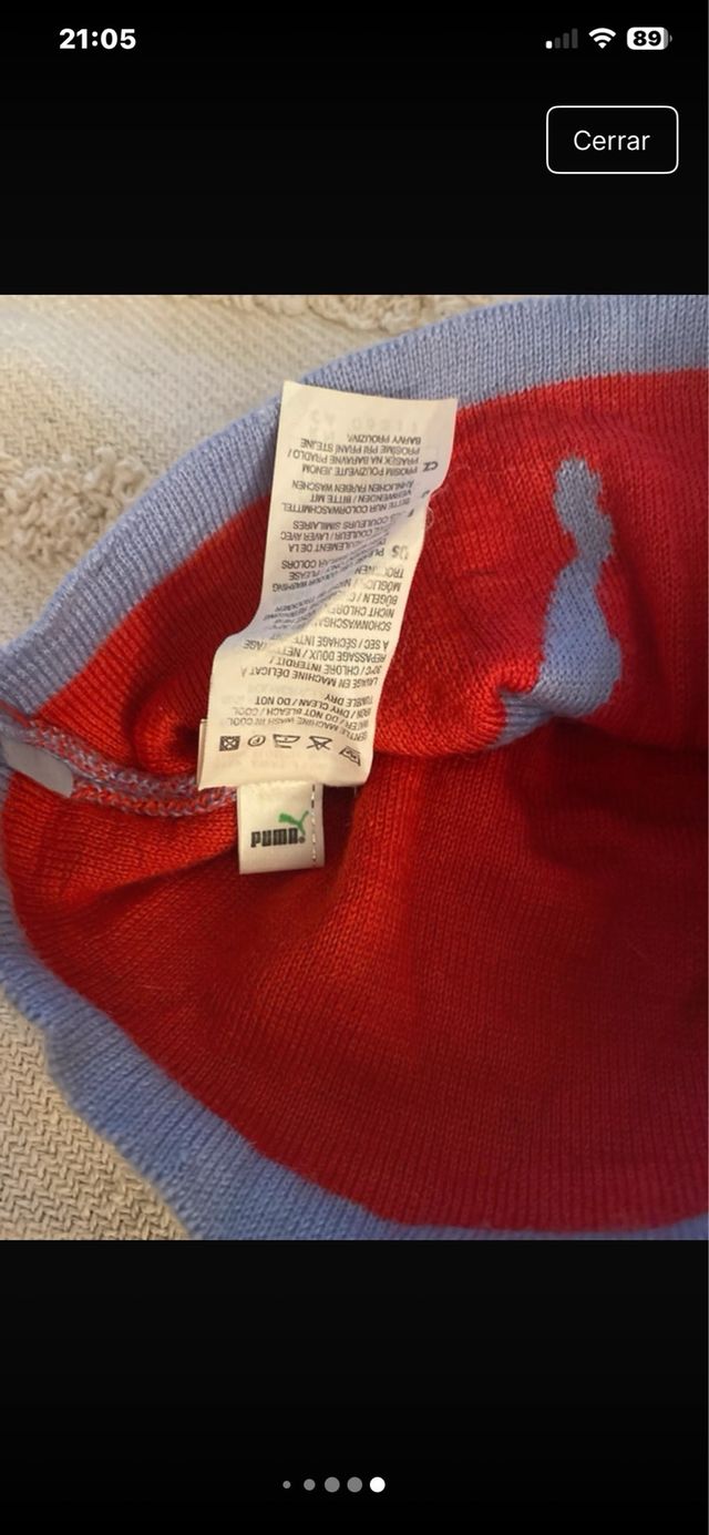 Lote 3 Gorros de Lana Jordan, Puma, Boxeur