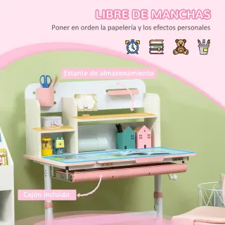 Pupitre Infantil Ajustable con Cajón