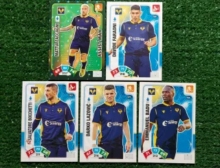 5 carte Adrenalyn XL Panini Verona 2020/21