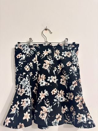 Minifalda floral Talla S