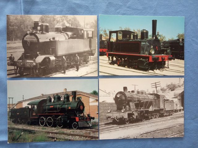 Collezione 20 Cartoline Amics del Ferrocarril anni '90